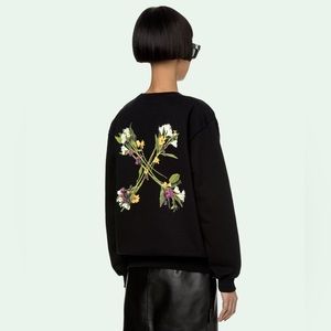 Off-White Flock Arrow Crewneck | Women’s Small NWT